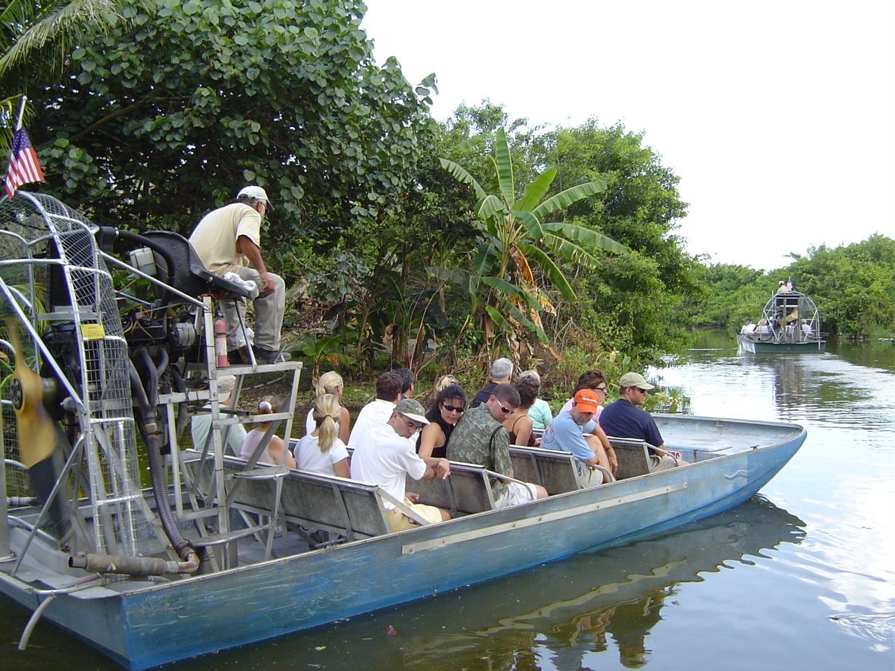 everglades airboat tour with transport from miami