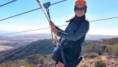 Atv ride around the town, paintballing, and zip lining