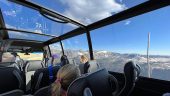 An awesome tour on a glass top open air bus.