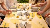 Ravioli lesson at Cinzia's place