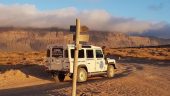 Excursion from north to south on the island of La Graciosa.