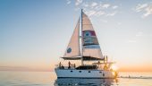 Sail into a glorious sunset