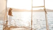 Sunset sailing spectacular