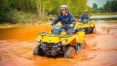 Beautiful quad bike experience