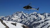 Awesome flight over the glaciers
