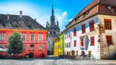 A beautiful old town with city walls and plenty of lovely old buildings!
