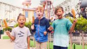Enjoyable park experience with carnival vibes