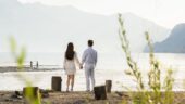 Photo shoot in Lake Brienz