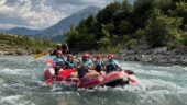 Rafting fun on the Vjosa River