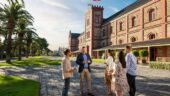 Wonderful tour of a beautiful building & winery . Excellent wine tasting & a very knowledgeable guide, Thanks Alex