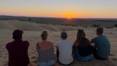 Sunset and Camel