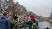 Elena is a wonderful guide to Leiden!