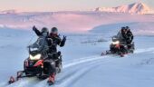 Island's snowy nature tour