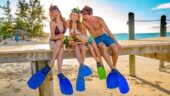 Excellent service for snorkeling gear rental with delivery!