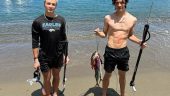 Spearfishing in St. Lucia