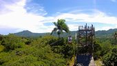 A fun zip lining tour -...
