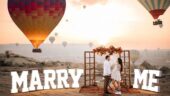 We had a perfect engagement proposal experience in Cappadocia. Everything was magical, romantic, and very professional.