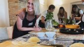 Delicious local Cortona cooking experience