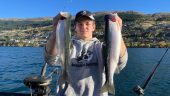 Top day out – landed the trout and salmon trifecta