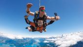 A phenomenal dive at 15000 ft. above ground, a heavenly thrill!
