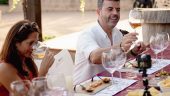 Lovely wine tasting