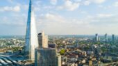 Phenomenal views from atop the Shard